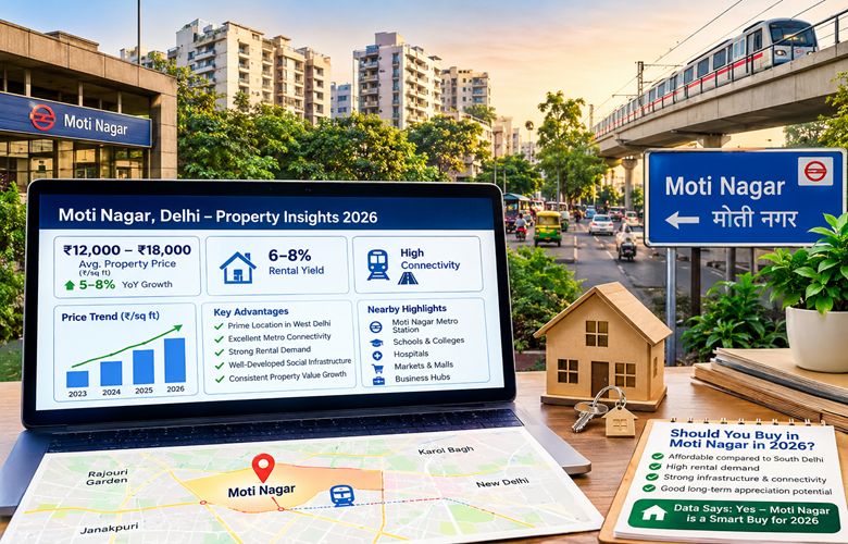Is Moti Nagar a Good Place to Buy Property in Delhi? A Data-First Answer for 2026