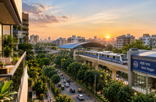 Property in Moti Nagar Delhi
